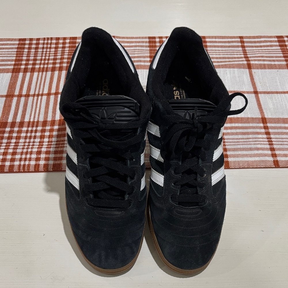 adidas Black White Gum Classic Samba Sneakers - Picture 3 of 8